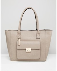 Sac fourre-tout gris Dune