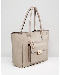 Sac fourre-tout gris Dune