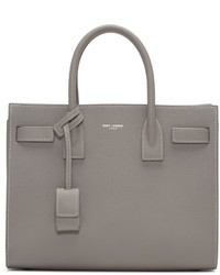 Sac fourre-tout gris Saint Laurent