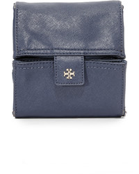 Sac fourre-tout imprimé bleu marine Tory Burch