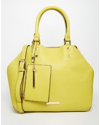 Sac fourre-tout jaune Dune