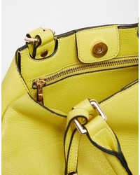 Sac fourre-tout jaune Dune