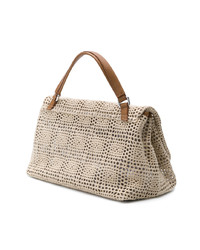 Sac fourre-tout marron clair Zanellato