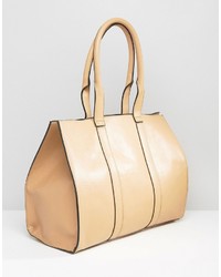 Sac fourre-tout marron clair Asos