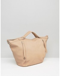 Sac fourre-tout marron clair Pieces