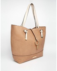 Sac fourre-tout marron clair Dune