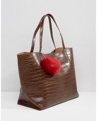 Sac fourre-tout marron Glamorous