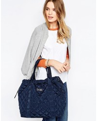 Sac fourre-tout matelassé bleu marine Jack Wills