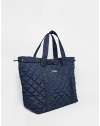 Sac fourre-tout matelassé bleu marine Jack Wills