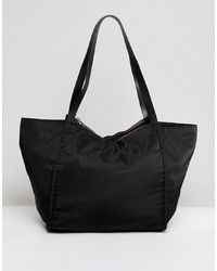 Sac fourre-tout noir ASOS DESIGN