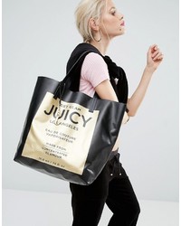 Sac fourre-tout noir Juicy Couture