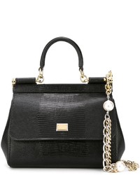 Sac fourre-tout noir Dolce & Gabbana