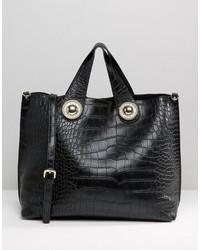 Sac fourre-tout noir Versace