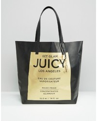 Sac fourre-tout noir Juicy Couture