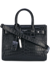 Sac fourre-tout noir Saint Laurent