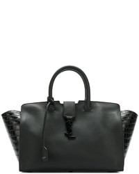 Sac fourre-tout noir Saint Laurent