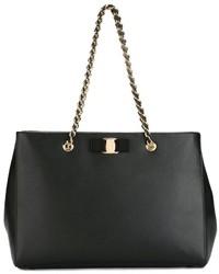 Sac fourre-tout noir Salvatore Ferragamo