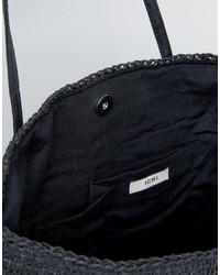 Sac fourre-tout noir Ichi