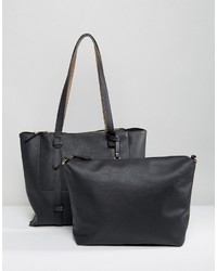 Sac fourre-tout noir Oasis