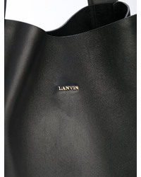 Sac fourre-tout noir Lanvin