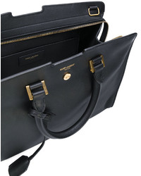 Sac fourre-tout noir Saint Laurent