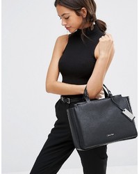 Sac fourre-tout noir Calvin Klein