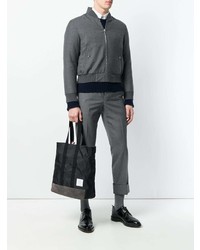 Sac fourre-tout noir Thom Browne