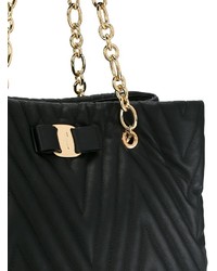 Sac fourre-tout noir Salvatore Ferragamo