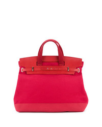 Sac fourre-tout rouge Cabas