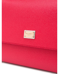 Sac fourre-tout rouge Dolce & Gabbana