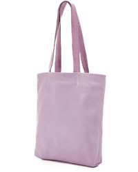 Sac fourre-tout violet clair Clare Vivier