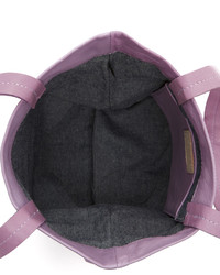 Sac fourre-tout violet clair Clare Vivier