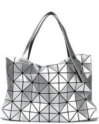 Sac géométrique argenté Bao Bao Issey Miyake