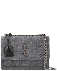 Sac gris foncé Saint Laurent