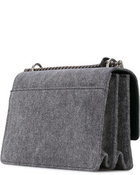 Sac gris foncé Saint Laurent