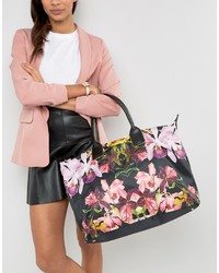 Sac imprimé noir Ted Baker