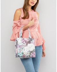 Sac imprimé violet clair Ted Baker