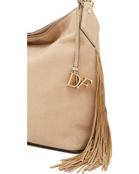 Sac marron clair Diane von Furstenberg