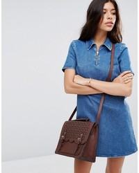 Sac marron foncé Asos