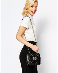 Sac matelassé noir Love Moschino