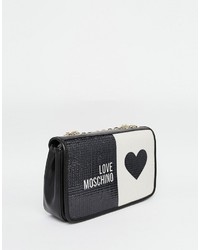 Sac matelassé noir Love Moschino