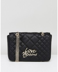 Sac matelassé noir Love Moschino