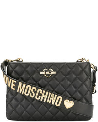 Sac matelassé noir Love Moschino