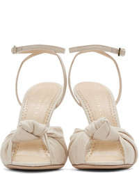 Sandales à talons beiges Charlotte Olympia