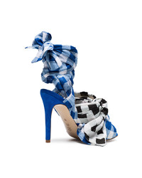 Sandales à talons bleues Natasha Zinko