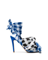 Sandales à talons bleues Natasha Zinko