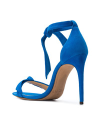 Sandales à talons en cuir bleues Alexandre Birman
