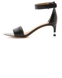Sandales à talons en cuir noires Marc by Marc Jacobs