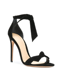 Sandales à talons en daim noires Alexandre Birman