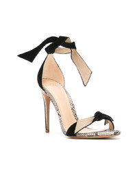 Sandales à talons en daim noires Alexandre Birman